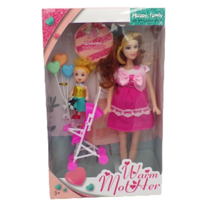 Barbie et sa poussette 2025
