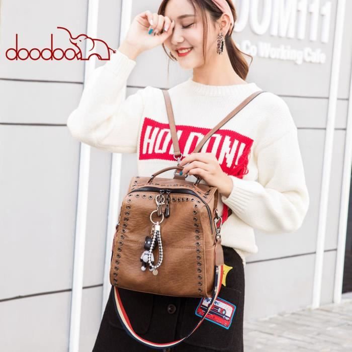 Sac a 2025 dos femme fleuri