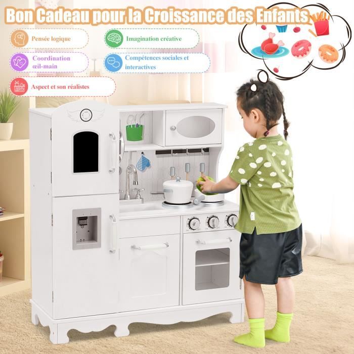 Hotte Simulation Réaliste Enfant Hotte De Cuisine Jouet Pour Enfants