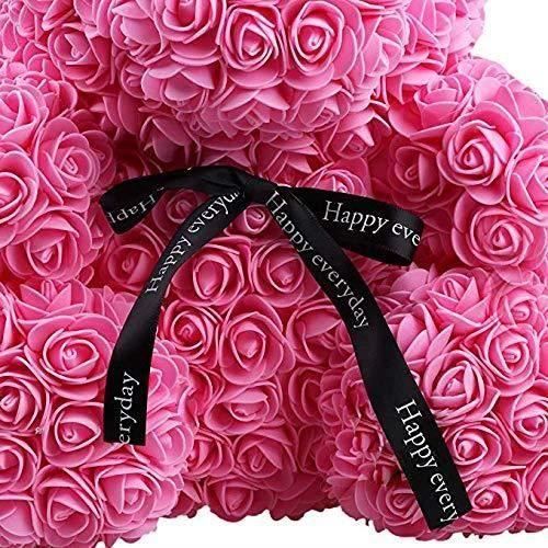 Forever rose top teddy bear