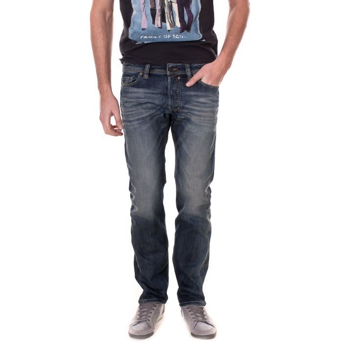 Diesel Safado 0885K 01 Jeans Dro Bleu Bleu Cdiscount Pr t Porter