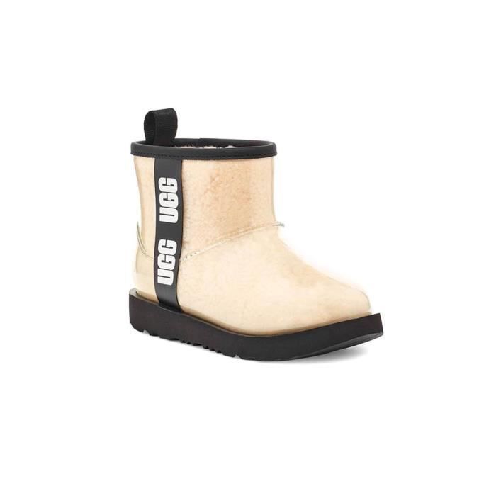 Bottes UGG K Classic Clair Mini II Beige Enfant Fermeture