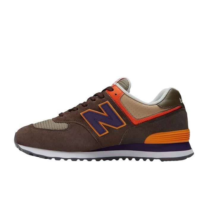 Basket Homme New Balance 574 U574PG2 Marron Cdiscount Chaussures
