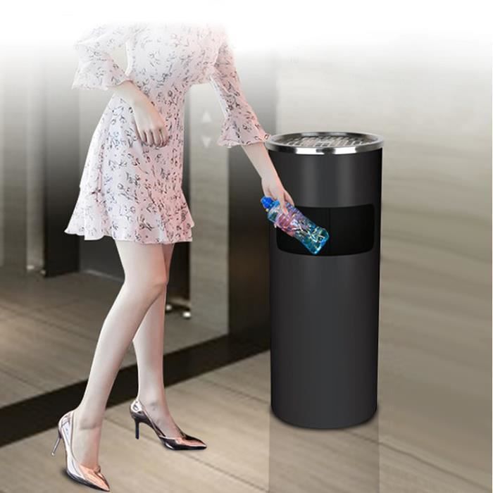 Relaxdays Cendrier Sur Pied Avec Poubelle Inox 52,5cm - Idéal Extérieur Et Intérieur Cendrier Anti Odeur Relaxdays Cendrier Sur Pied Avec Poubelle Inox 52,5cm - Idéal Extérieur Et Intérieur Cendrier Anti Odeur