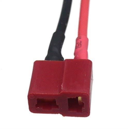 Connecteur Deans Style T Plug Mâle Femelle Avec Fil 10cm 16AWG - Parfait Pour Batteries Lipo Et Modèles RC