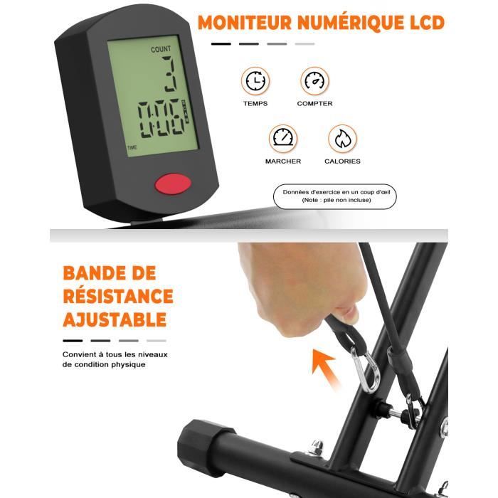 Lot 2 FLEX MASTER Pour AB ROCKET - Renfort Musculaire Abdominaux - Neuf