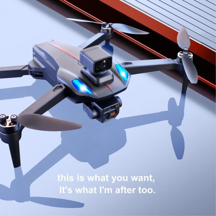 Drone RC Drone avec Caméra pour Adultes Débutants, Drone Pliable K911 Wifi  avec Objectif Zoom 8K 50X, Drone photo frontale - Cdiscount Jeux - Jouets