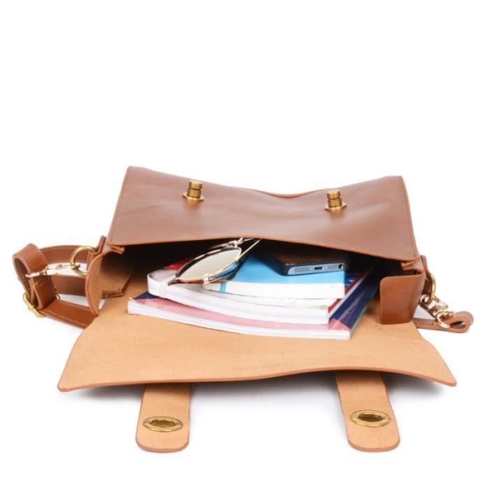 Sac main sac dos Nat et Nin Nicole Marron Achat Vente Sac