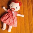 Poupon Rose - Lilliputiens - Jouet d'imitation complet avec poupée, couche, robe et tétine aimantée - 36 cm-3