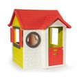 Maison Enfant My House - SMOBY - Contemporaine avec Toit Chien-assis - 2 Fenêtres - 2 Hublots - Vert-3