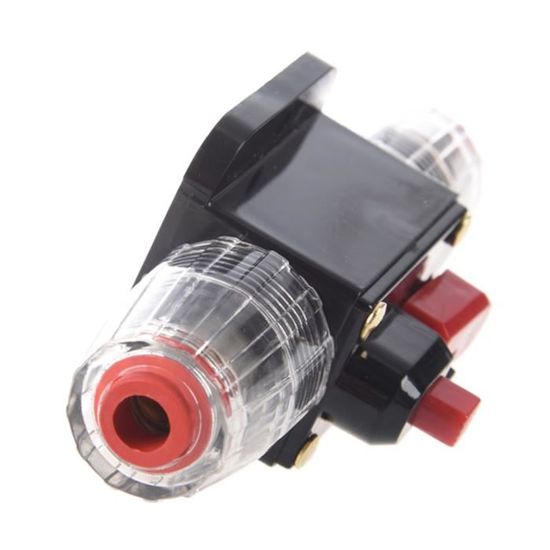 Noir Luntus Systeme de pour la Voiture 60A Disjoncteur fusible en Ligne 12v-24v