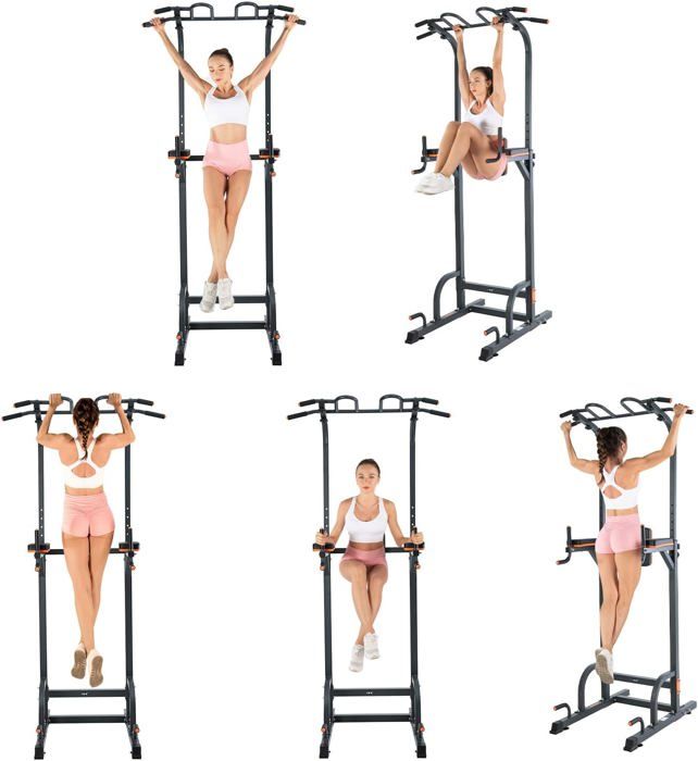 Barre De Traction Teeter EZ-Up Inversion Rack | Double Barre | Extensible | Montage Sur Porte