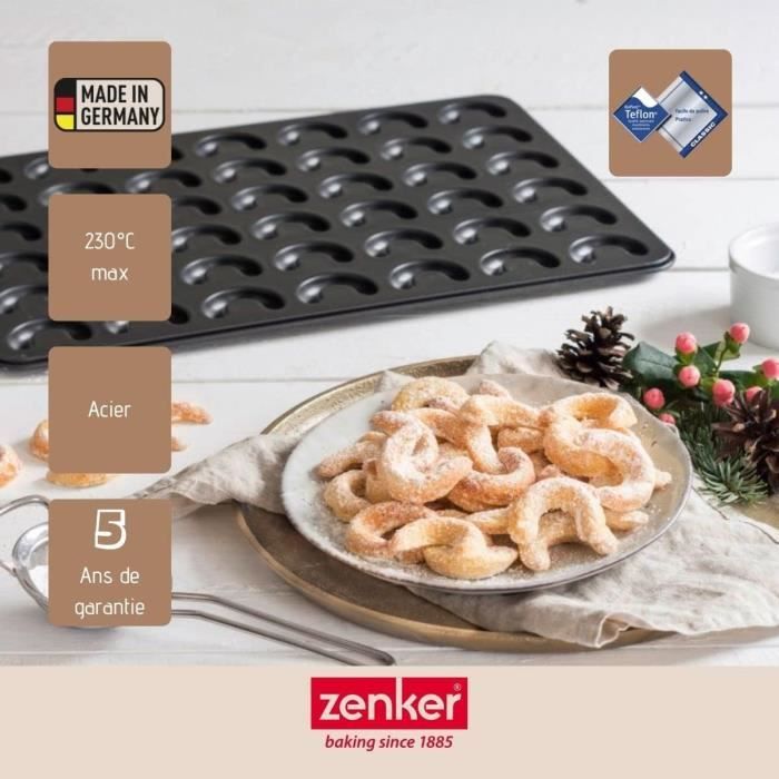 Plaque à pâtisserie perforée en aluminium Zenker Special Cooking