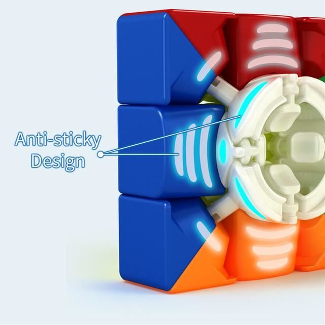 Picube] QiYi Racing Void Cube creux magnétique UV Cube de vitesse magique sans autocollant Fidget jouets Cubo Magico Puzzle Qiyi creux 3x3 M