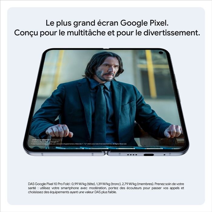 Smartphone Google Pixel 10 Pro Fold 256 Go Jade - Cdiscount Téléphonie