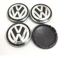 4pcs x 56mm VW Logo Jante Cache Moyeu Centre De Roue Piqûres Emblème Pour Volkswagen#6C0 601 171-0