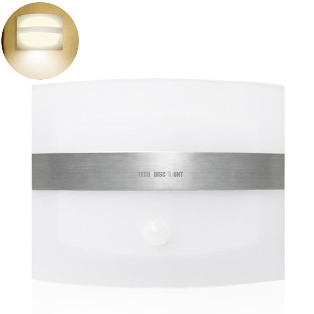 MLOQI Applique Murale Interieur LED, 16 Couleurs Lampe Murale Sans Fil  Touch à Télécommande avec Port de Charge USB Contrôle Tactile, Image Lampe  Batterie Rechargeable Lampe de Chevet pour (Blanc) : 