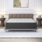COSMOS Matelas EQUINOX 180x200 cm-Hybride-Ressorts Ensachés-Mémoire de Forme-Mousse HR 35 kg-Blue Latex-Confort mi-ferme-Réversible-30 cm