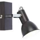 GLOBO LIGHTING Spot métal - L 8 x l 15,5 x H 14 cm - Marron et blanc