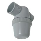 NICOLL Siphon de parcours gris PVC-C à coller - entrée...