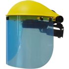 PROVENCE OUTILLAGE JARDIN PRATIQUE Visière de protection professionnelle réglable - Ecran plastique polycarbonate relevable