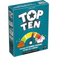 Jeu de société Top Ten - Cocktail Games - 4 à 9 joueurs - 30 min - À partir de 14 ans