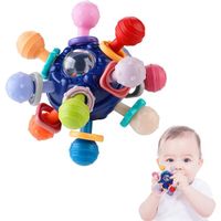 Jouet - AQSACOKIYA - Hochet Montessori pour bébé de naissance - Poignée solide et confort frais