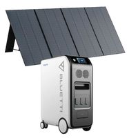 BLUETTI Générateur Électrique EP500 avec panneau solaire PV350, batterie LiFePO4 5100Wh, 3 sorties CA 2000W, alimentation de