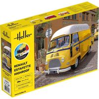 Maquette camion - HELLER - Starter Kit - Échelle 1/24 - Avec pinceau, colle et échantillons de peinture