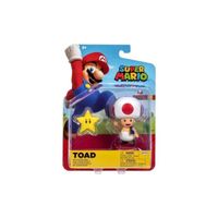 Figurine Super Mario Toad Avec Super Etoile Figurine Articule Collection 8 Cm Enfant