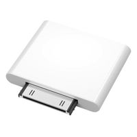 Adaptateur éMetteur Bluetooth pour IPod Classic Touch 30Pin Carte Sans Fil RéCepteur Aux ÉCouteur HiFi Audio Dongle (Blanc)