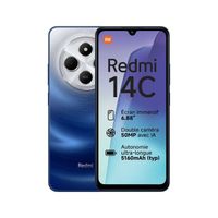 Xiaomi Redmi 14C - 8 Go RAM + 256 Go, écran 6,88" 120 Hz, Appareil Photo 50 MP, Batterie 5160 MAh (avec NFC, Sans Chargeur) - 3