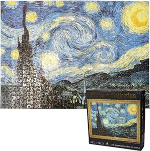 PUZZLE Puzzle 3000 Pieces Adultes Nuit étoilée de Vincent