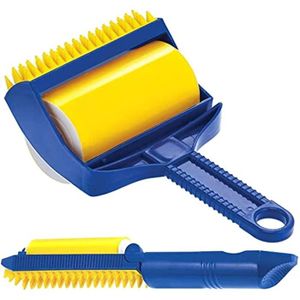 Rouleau Anti-Poils Animaux MEYDLL - Réutilisable, Sans Pile - Pour Vêtements, Canapés, Tapis Accessoire Propriétaire Animal