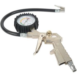 Pistolet manomètre compresseur gonflage Air Pneu Pneu Raccord fileté 