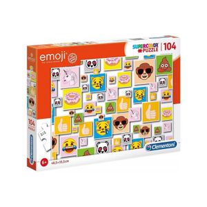 PUZZLE Puzzle Enfant 104 Pieces : Emoji - Collection Smil