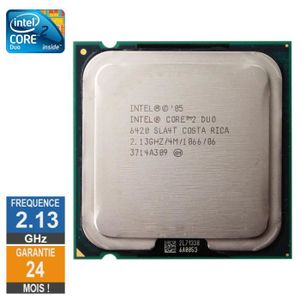 PROCESSEUR Processeur Intel Core 2 Duo E6420 2.13GHz SLA4T PL