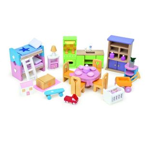 MAISON POUPÉE Set de meubles pour maison de poupées Daisylane - 