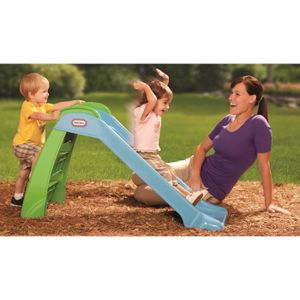 TOBOGGAN Toboggan Premier Little Tikes - Bleu - Pliable - Pour Bébé de 18 mois et plus