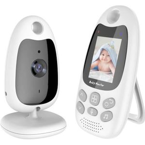 TakTark Babyphone Camera, Babyphone Video 3.2'' LCD Rotation 300° Caméra  Sans Fil Visiophone Bébé, Camera Surveillance Bebe,VOX, Vision Nocturne,  Communication Bidirectionnelle, Capteur de Température