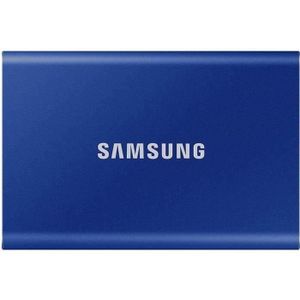DISQUE DUR SSD EXTERNE SAMSUNG - SSD externe - T7 Bleu - 2To - USB Type C
