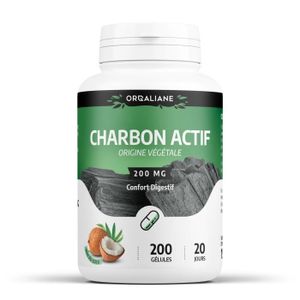 COMPLEMENTS ALIMENTAIRES - DIGESTION Charbon végétale 230 mg - 200 gélules