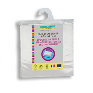 Set de 2 x Taie Oreiller 40 x 60 cm Noir Dreamzie Housse de Coussin R/ésistant et Hypoallerg/énique 100/% Premium Coton Jersey 150gsm