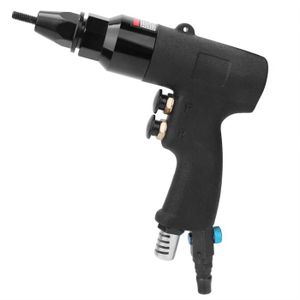 Fdit outils électriques Pistolet à écrou à riveter pneumatique Rivetage  outil de riveteuse à air automatique Interface M3/M4 - Cdiscount Bricolage
