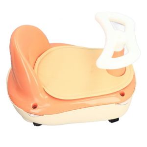 ASSISE BAIN BÉBÉ CHN Siège de bain bébé portable multifonctionnel CN016 Orange