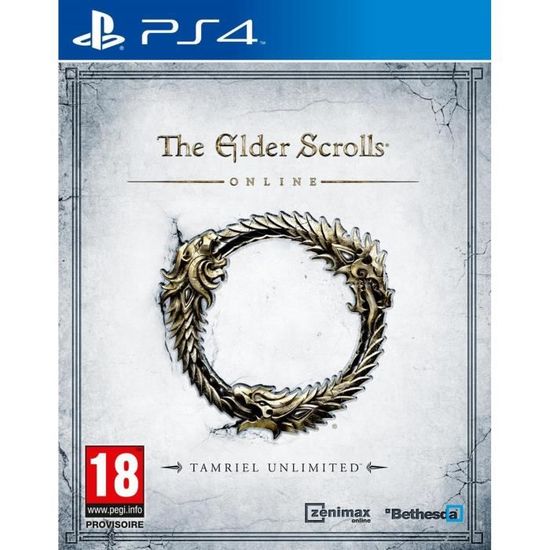 The Elder Scrolls Online Tamriel Jeu PS4