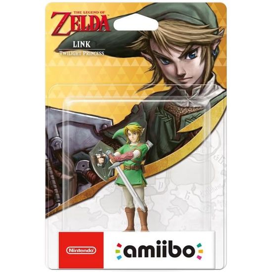 Figurine Amiibo - Link (Twilight Princess) • Collection The Legend of Zelda