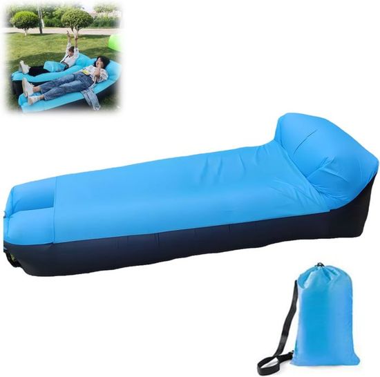 Canapé Gonflable Chillbo Shwaggins – Motif Camouflage – Idéal Camping Et Festival – Occasion