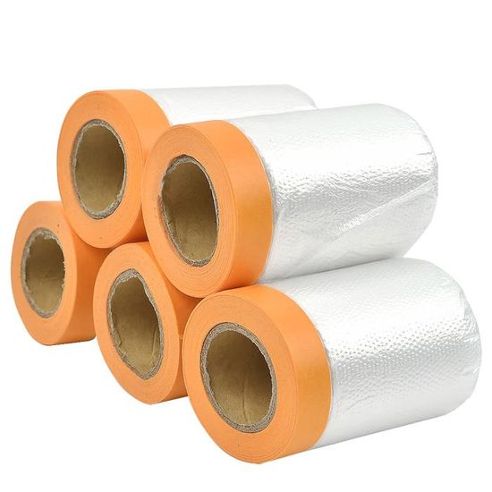 TAPEBEAR Ruban Papier Gommé 70mm X 137m - Ruban Kraft Renforcé Fibre De Verre Activé à L'Eau