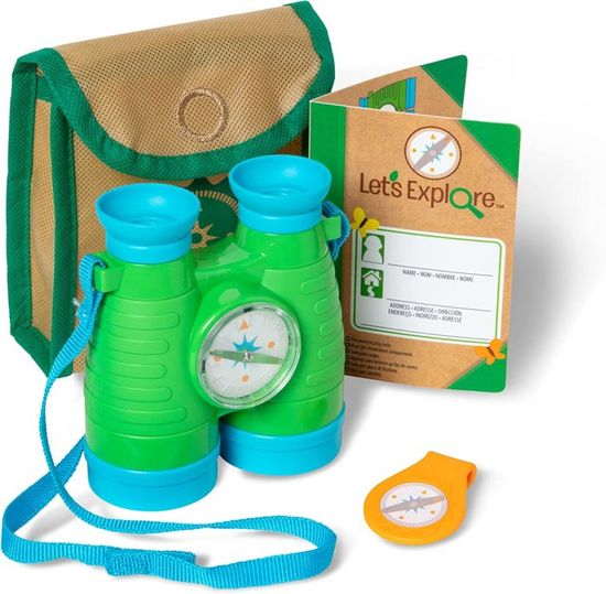 Kit Aventure Enfant - Jumelles Compactes + Montre Multi-usages Avec Boussole